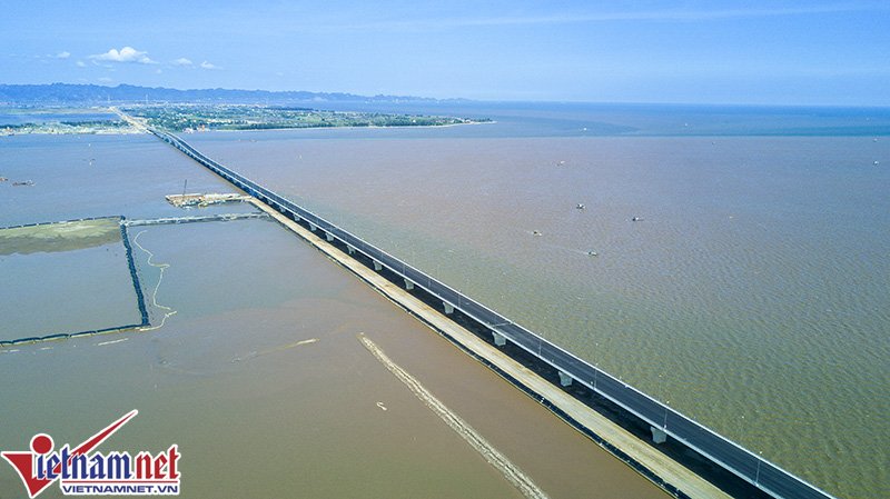 Description: Hải Phòng xin xây cầu vượt biển thứ 2, song song cầu Tân Vũ - Lạch Huyện